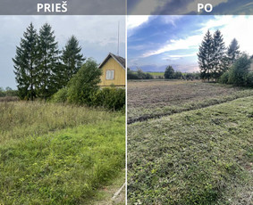 Žolės pjovimo paslaugos , bei kiti gerbūvio darbai / Renaldas / Darbų pavyzdys ID 3343428