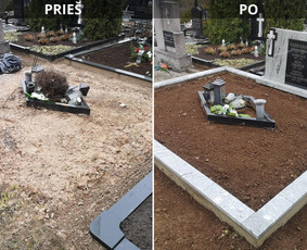 Kapaviečių įrengimas, kapaviečių restauracija / Linas Zareckas / Darbų pavyzdys ID 3343680