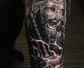 Realistinės tatuiruotės ir tattoo / Evaldas Nariunas / Darbų pavyzdys ID 639959