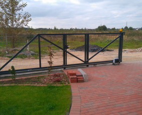 Stumdomų vartų gamyba - Metalo konstrukcijos,turėklai,tvoros,laiptai,suvirinimas - 2