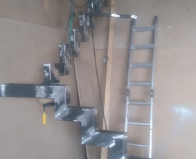 Laiptų montavimas - Metalo konstrukcijos,turėklai,tvoros,laiptai,suvirinimas - 4