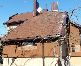 Stogų dengimas, šiltinimas pučiama vata ,stogo renovacija, / MB "Spalvotas plienas" / Darbų pavyzdys ID 640231