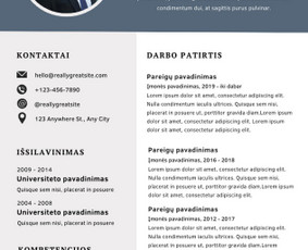 CV rašymas su konsultacija - Profesionalus Cv rašymas su konsultacija - 3
