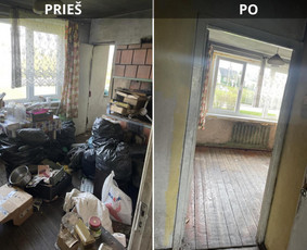 Pervežimo, perkraustymo ir valymo paslaugos Lietuvoje / Aurimas Bilius / Darbų pavyzdys ID 3350092