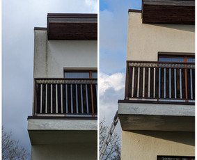 Fasadų,stogų ir kitų paviršių plovimas, srautinis valymas. / Švaros DNR / Darbų pavyzdys ID 3350194