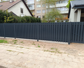 Tvorų ir automatinių vartų montavimas / Aurelijaus tvoros / Darbų pavyzdys ID 3350342