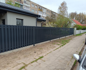 Tvorų ir automatinių vartų montavimas / Aurelijaus tvoros / Darbų pavyzdys ID 3350344