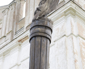 1992m. Rudaminos bažnyčios šventorius , Lazdijų rajonas.
