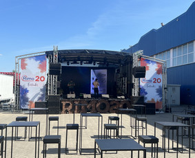 Dj, Scena, koncertų įgarsinimas ir apšvietimas. - Scenos nuoma - 4 Scenos nuoma - Dj, Scena, koncertų įgarsinimas ir apšvietimas. - 4