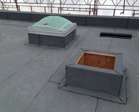 Plokščių Stogų Dengimas Pvc, Epdm ir bitumine Danga / Tvirti stogai / Darbų pavyzdys ID 3354454