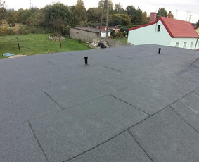 Plokščių Stogų Dengimas Pvc, Epdm ir bitumine Danga / Tvirti stogai / Darbų pavyzdys ID 3354482