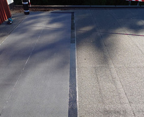 Plokščių Stogų Dengimas Pvc, Epdm ir bitumine Danga / Tvirti stogai / Darbų pavyzdys ID 3354496