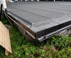 Plokščių Stogų Dengimas Pvc, Epdm ir bitumine Danga / Tvirti stogai / Darbų pavyzdys ID 3354510