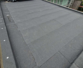 Plokščių Stogų Dengimas Pvc, Epdm ir bitumine Danga / Tvirti stogai / Darbų pavyzdys ID 3354512