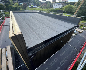 Plokščių Stogų Dengimas Pvc, Epdm ir bitumine Danga / Tvirti stogai / Darbų pavyzdys ID 3354514