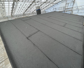Plokščių Stogų Dengimas Pvc, Epdm ir bitumine Danga / Tvirti stogai / Darbų pavyzdys ID 3354516