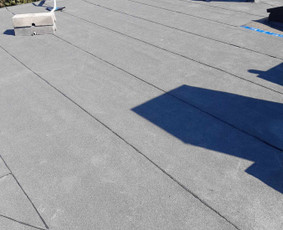 Plokščių Stogų Dengimas Pvc, Epdm ir bitumine Danga / Tvirti stogai / Darbų pavyzdys ID 3354522