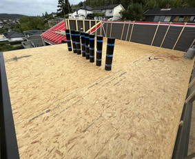 Plokščių Stogų Dengimas Pvc, Epdm ir bitumine Danga / Tvirti stogai / Darbų pavyzdys ID 3354526