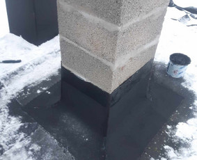Plokščių Stogų Dengimas Pvc, Epdm ir bitumine Danga / Tvirti stogai / Darbų pavyzdys ID 3354530