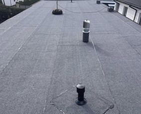 Plokščių Stogų Dengimas Pvc, Epdm ir bitumine Danga / Tvirti stogai / Darbų pavyzdys ID 3354546