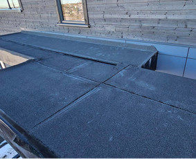 Plokščių Stogų Dengimas Pvc, Epdm ir bitumine Danga / Tvirti stogai / Darbų pavyzdys ID 3354550