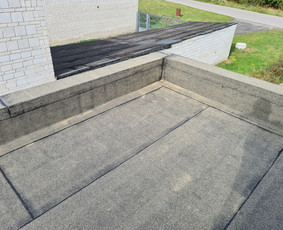 Plokščių Stogų Dengimas Pvc, Epdm ir bitumine Danga / Tvirti stogai / Darbų pavyzdys ID 3354572