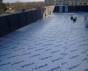 Plokščių Stogų Dengimas Pvc, Epdm ir bitumine Danga / Tvirti stogai / Darbų pavyzdys ID 3354578