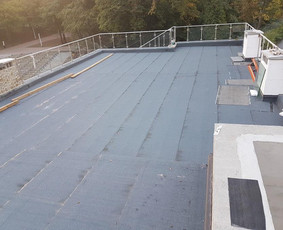 Plokščių Stogų Dengimas Pvc, Epdm ir bitumine Danga / Tvirti stogai / Darbų pavyzdys ID 3354584