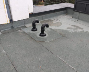 Plokščių Stogų Dengimas Pvc, Epdm ir bitumine Danga / Tvirti stogai / Darbų pavyzdys ID 3354592