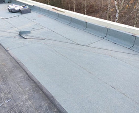 Plokščių Stogų Dengimas Pvc, Epdm ir bitumine Danga / Tvirti stogai / Darbų pavyzdys ID 3354598