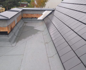 Plokščių Stogų Dengimas Pvc, Epdm ir bitumine Danga / Tvirti stogai / Darbų pavyzdys ID 3354602