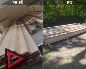 Baldu pervežimas , siuksliu ir statybiniu atlieku isvezimas / Leka project / Darbų pavyzdys ID 3355336