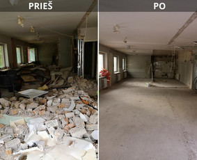 Baldu pervežimas , siuksliu ir statybiniu atlieku isvezimas / Leka project / Darbų pavyzdys ID 3355338