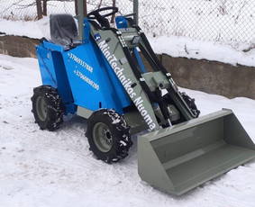 Šarnyrinis mini krautuvas - Statybinės technikos nuoma - 1 Statybinės technikos nuoma - Šarnyrinis mini krautuvas - 1