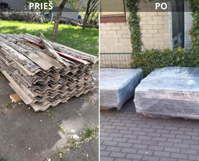 Baldu pervežimas , siuksliu ir statybiniu atlieku isvezimas / Leka project / Darbų pavyzdys ID 3356740