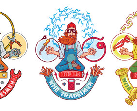 Šaržai, portretai iš nuotraukų, dailės darbai - Logotipų kūrimas - 2 Logotipų kūrimas - Šaržai, portretai iš nuotraukų, dailės darbai - 2