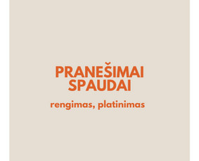 Komunikacijos specialistė - Pranešimų žiniasklaidai ruošimas - 1 Pranešimų žiniasklaidai ruošimas - Komunikacijos specialistė - 1