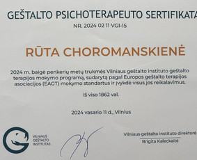 Psichoterapija kabinete ir internetu - Geštalto terapija - 1 Geštalto terapija - Psichoterapija kabinete ir internetu - 1