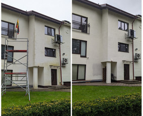Fasadų,stogų ir kitų paviršių plovimas, srautinis valymas. / Švaros DNR / Darbų pavyzdys ID 3358180