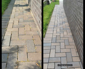 Trinkelių, stogų, fasadų valymas, plovimas / MB SLEGIS / Darbų pavyzdys ID 3358500