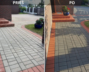 Trinkelių, stogų, fasadų valymas, plovimas / MB SLEGIS / Darbų pavyzdys ID 3358502