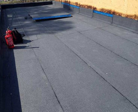 Plokščių Stogų Dengimas Pvc, Epdm ir bitumine Danga / Tvirti stogai / Darbų pavyzdys ID 3358606