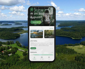 Žemaitijos nacionalinio parko audio gido programėlė (Native Android ir iOS)