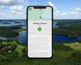 Žemaitijos nacionalinio parko audio gido programėlė (Native Android ir iOS)