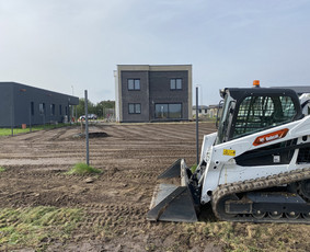 Bobcat nuoma - Vejos įrengimas, sklypo formavimas,trinkelių klojimas - 2