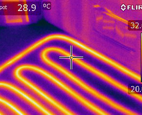 Sandarumo testas, Dūmų testas, Termovizija, Sertifikavimas - Grindinio šildymo defektų nustatymas - 1 Grindinio šildymo defektų nustatymas - Sandarumo testas, Dūmų testas, Termovizija, Sertifikavimas - 1