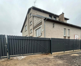 Tvoros, vartai, turėklai, laiptai, metalo gaminiai - Kiemo vartai, gamyba - 2 Kiemo vartai, gamyba - Tvoros, vartai, turėklai, laiptai, metalo gaminiai - 2