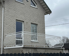 Tvoros, vartai, turėklai, laiptai, metalo gaminiai - Balkonų turėklai - 1 Balkonų turėklai - Tvoros, vartai, turėklai, laiptai, metalo gaminiai - 1