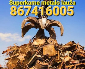 Metalo laužo supirkimas - Superkame Surenkame i&scaron;vežam Metalo lauža - 1