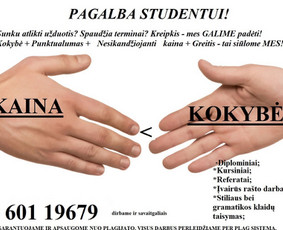 Konsultacijos (referatai, kursiniai, diplominiai ir kt.) - Rašto darbų konsultantai - 4 Rašto darbų konsultantai - Konsultacijos (referatai, kursiniai, diplominiai ir kt.) - 4